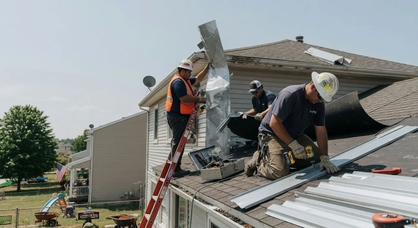 Metal Roofing Installation in Evansville, AR near me